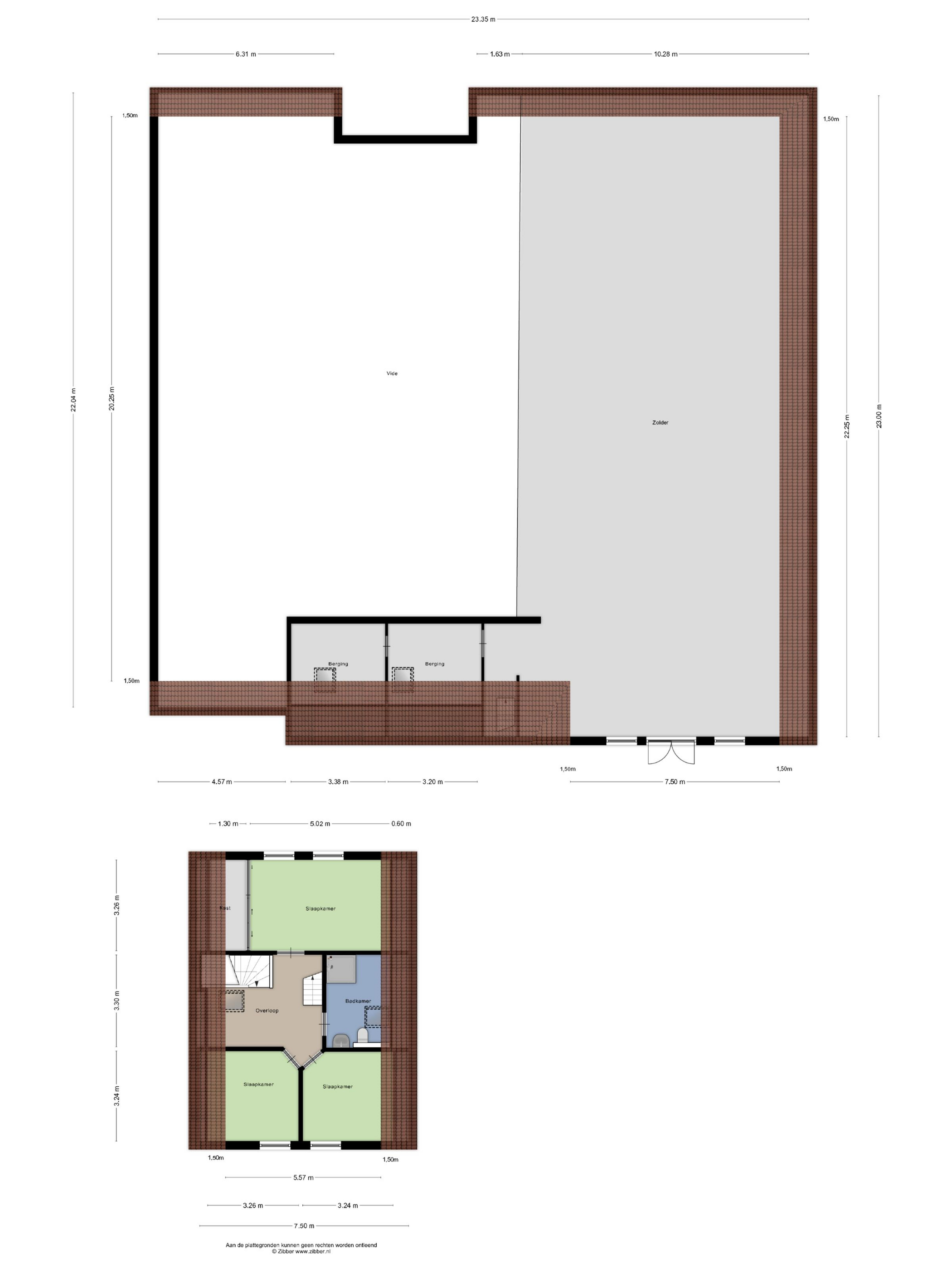 Plattegrond Langelille