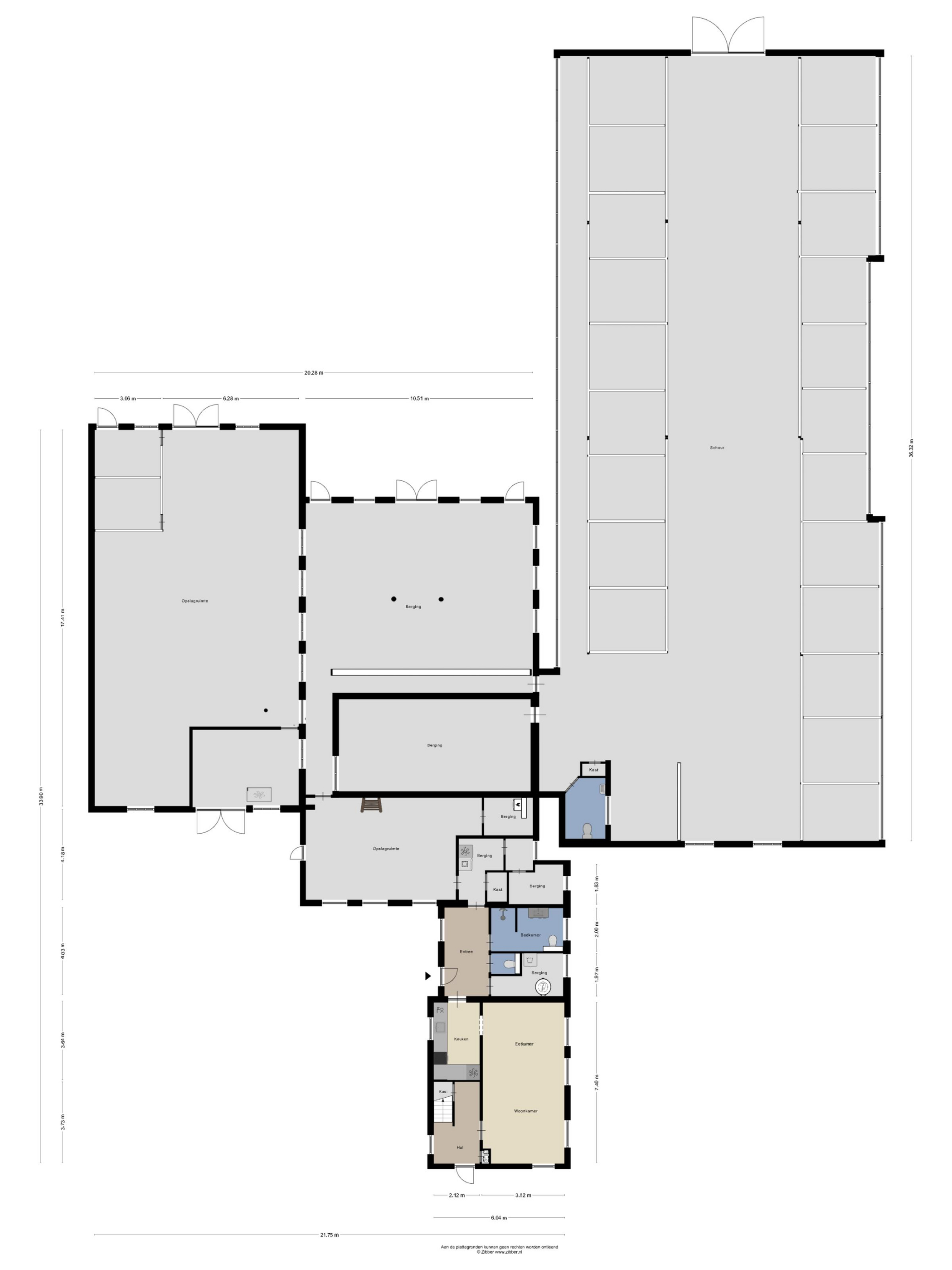 Plattegrond Haulerwijk