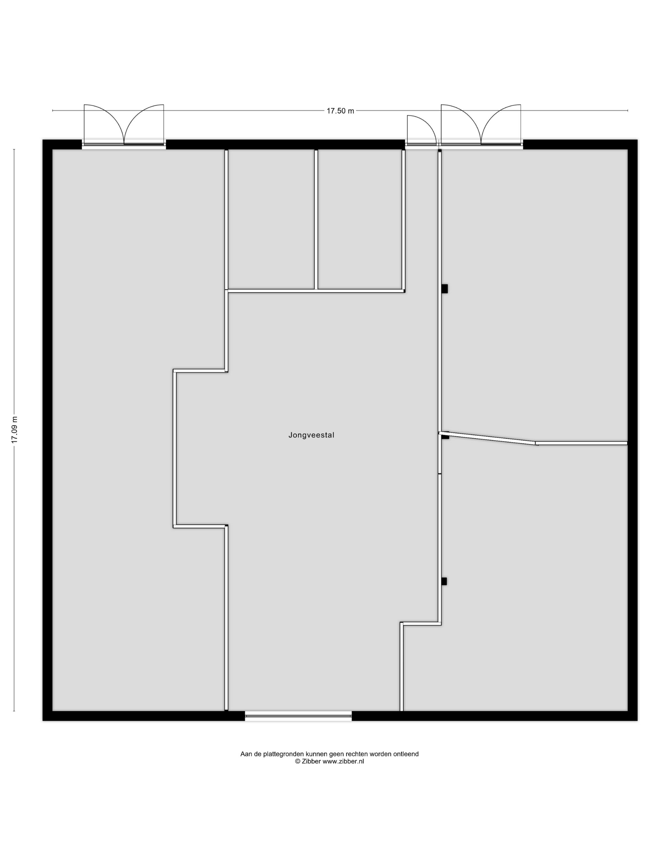 Plattegrond Langelille