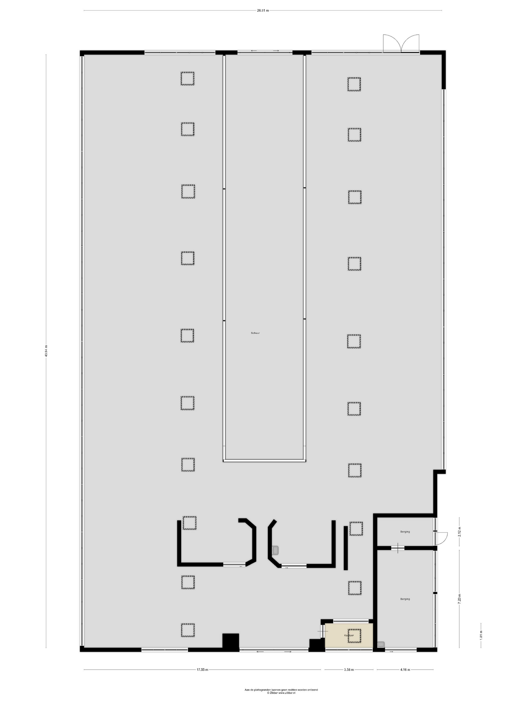 Plattegrond Siegerswoude