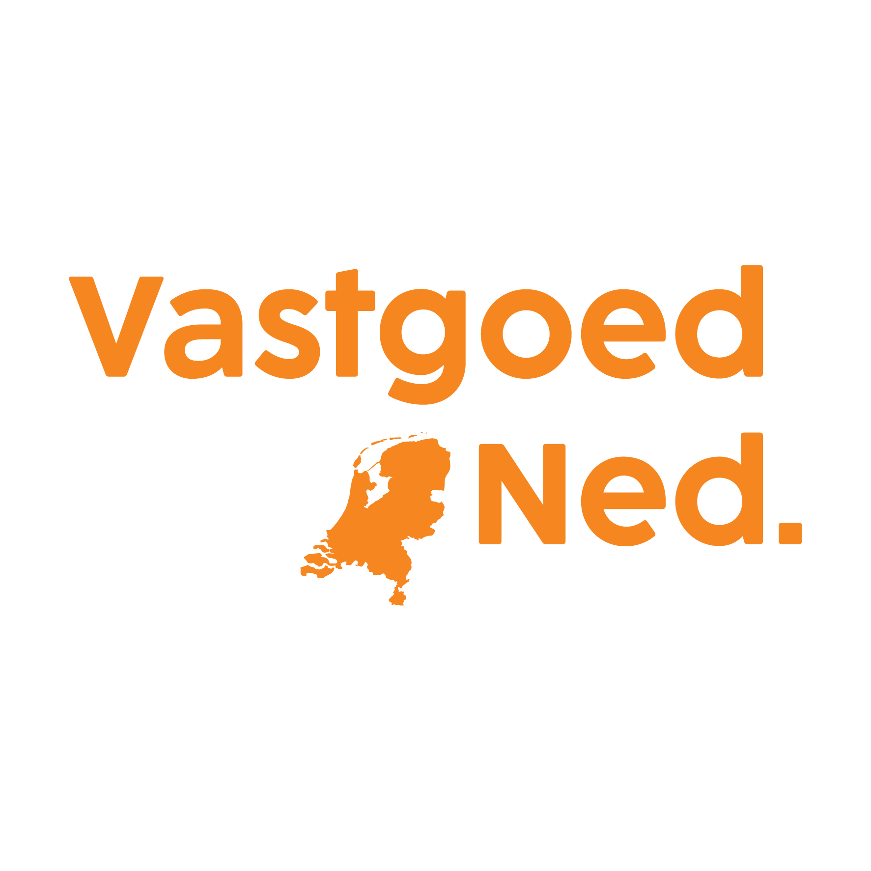 Vastgoedned Logo Witte Lockup RGB