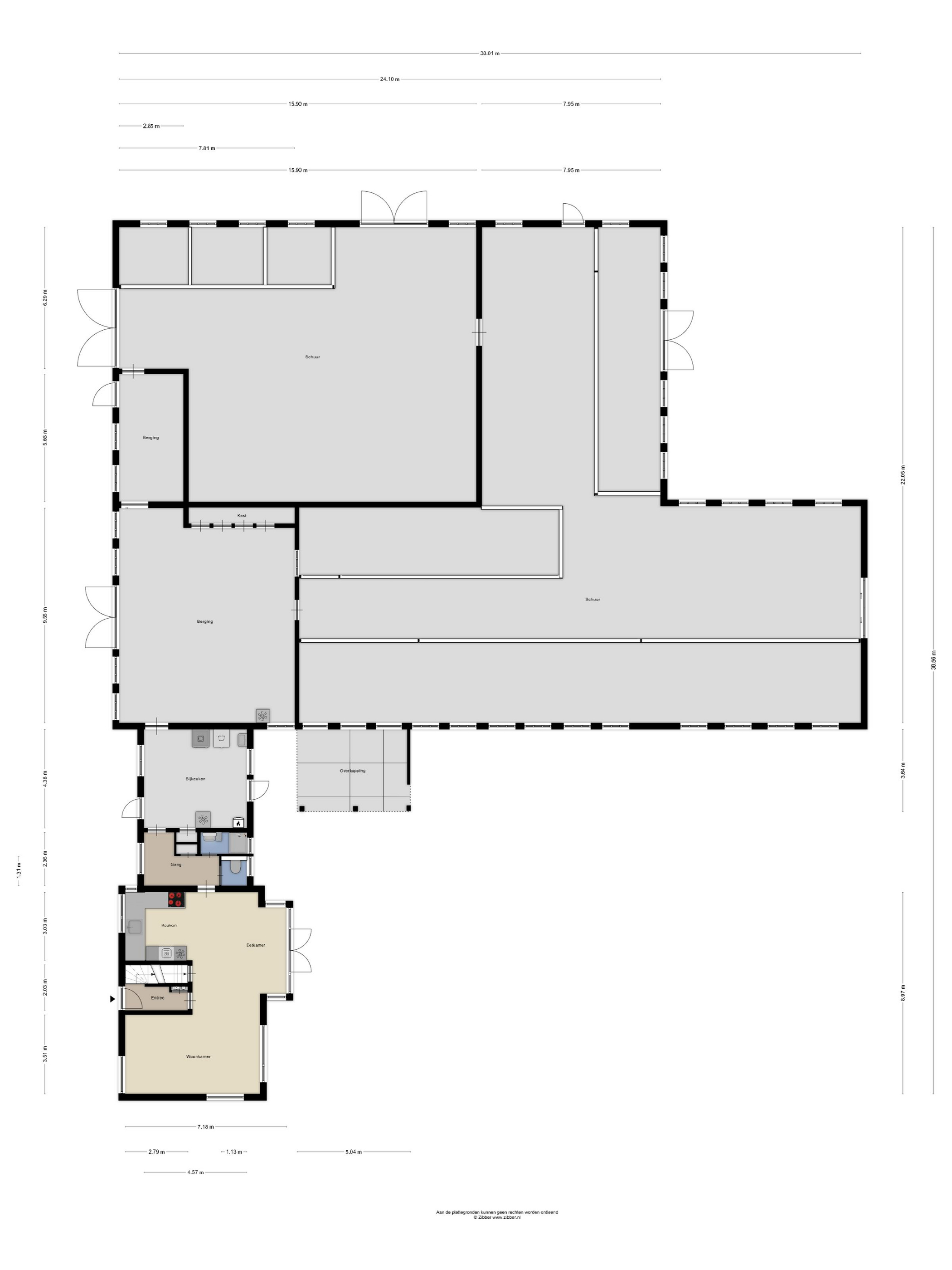 Plattegrond Siegerswoude